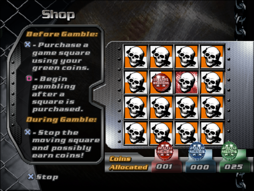 Legends Of Wrestling 2 Gambling Mini-Game