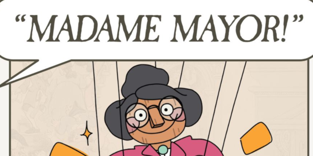 TTRPGs for Trans Rights Madame Mayor banner
