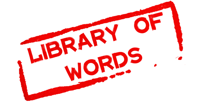 Library Of Words Logo Indie TTRPG, Movies, Games And More