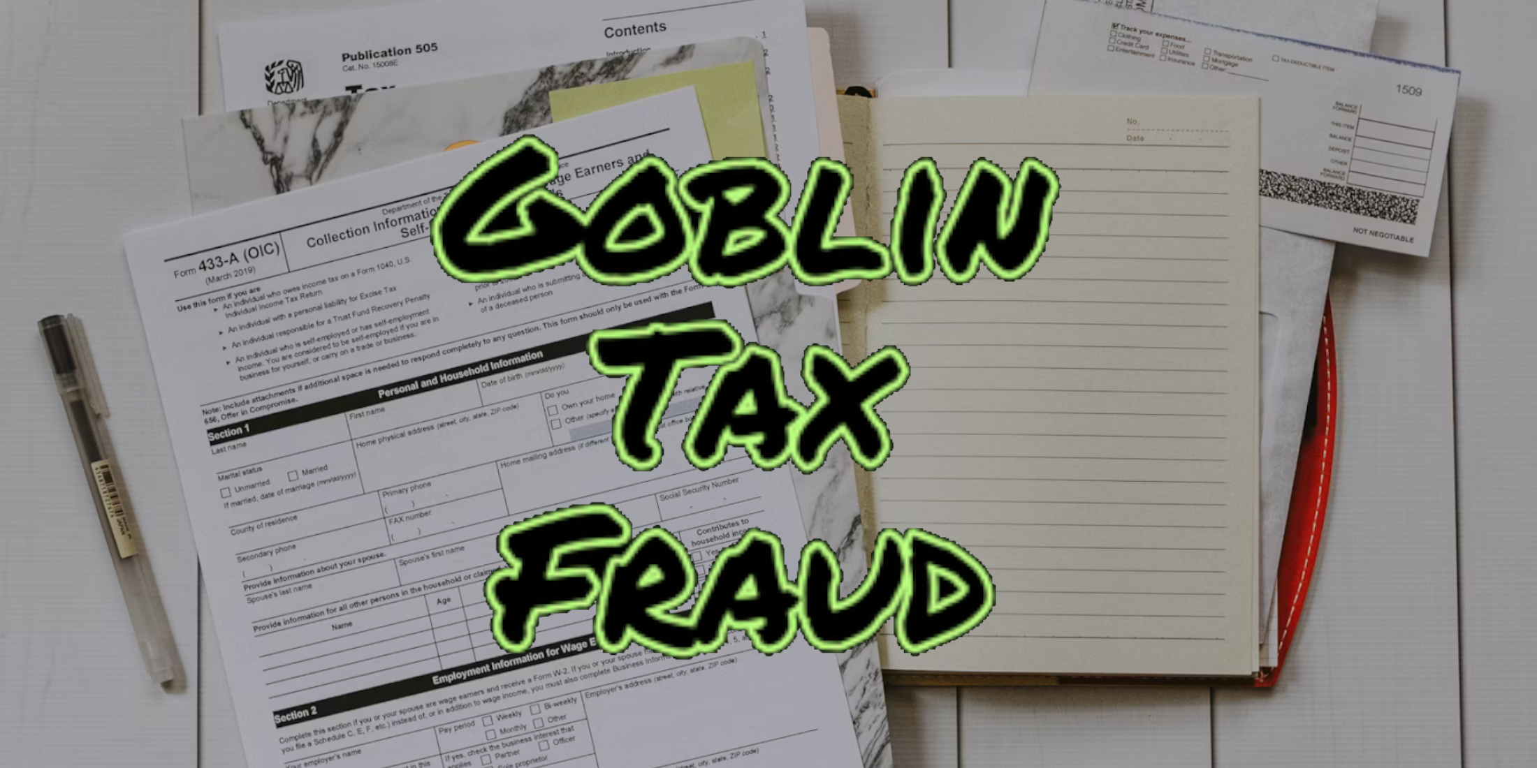 Goblin Tax Fraud Promo Image