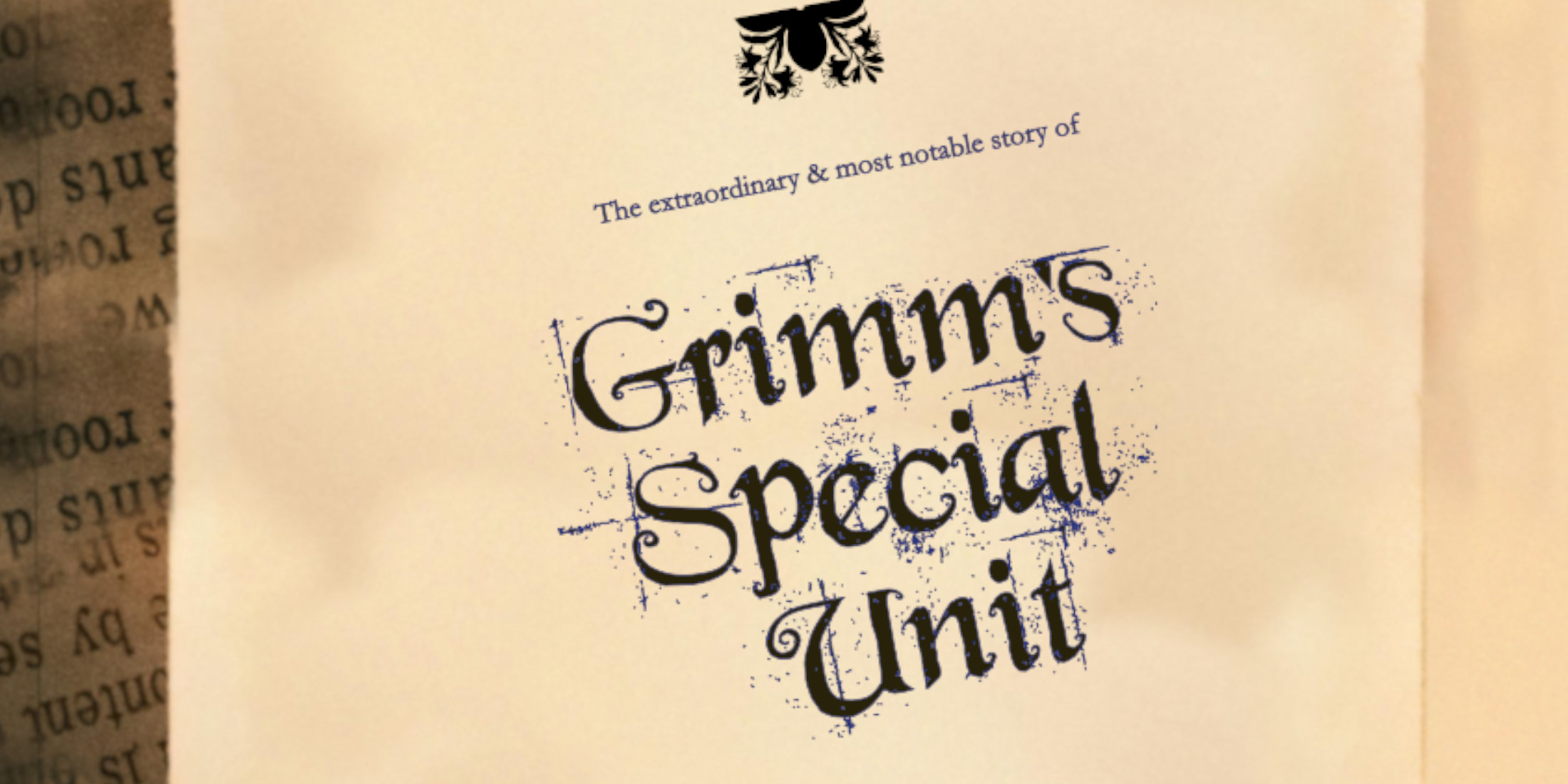 Grimm’s Special Unit: A Fractured Fairy Tale Adventure