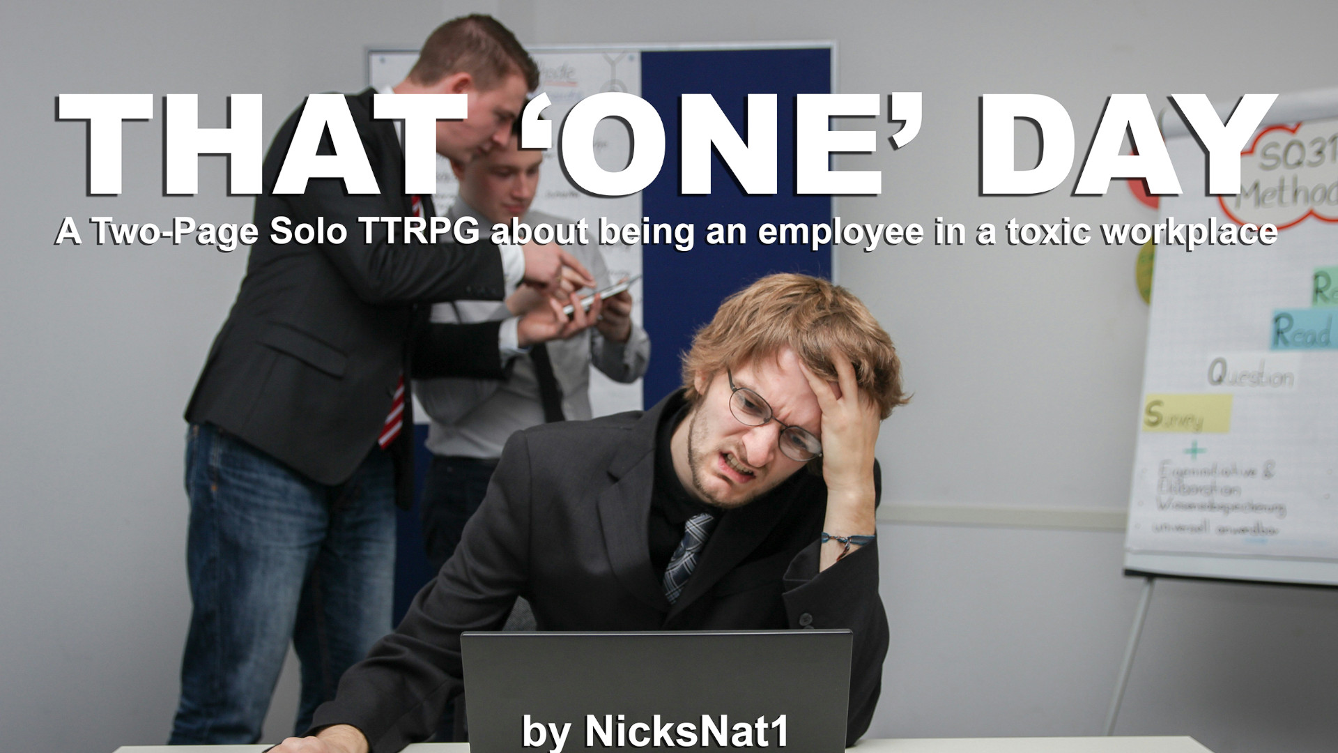 That One Day Office TTRPG Title